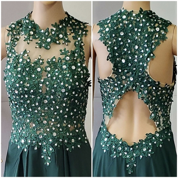 Hebeos Prom Beading/Sequins Dress - Picture 4 of 8